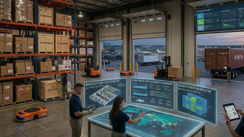 freight forwarding process step by step